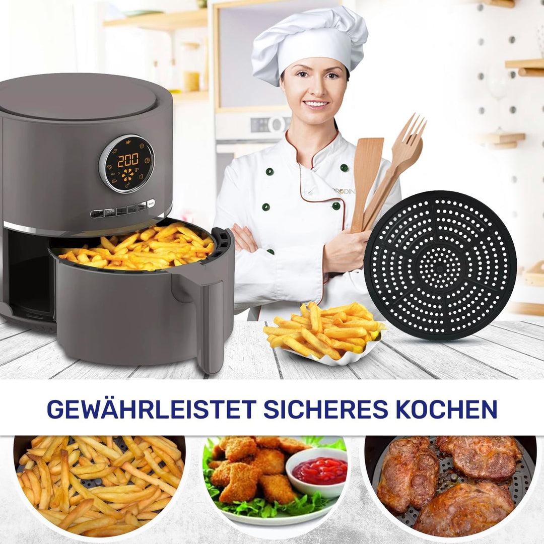 MONTERAL Airfryer Gittereinsatz mit Gitter für Fritteuse mit dem Originalcode SS-997666 SS997666 für