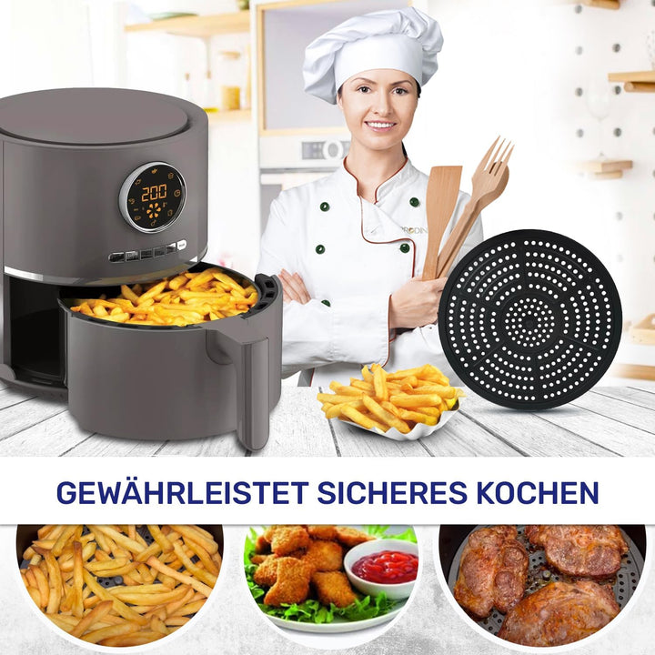 MONTERAL Airfryer Gittereinsatz mit Gitter für Fritteuse mit dem Originalcode SS-997666 SS997666 für