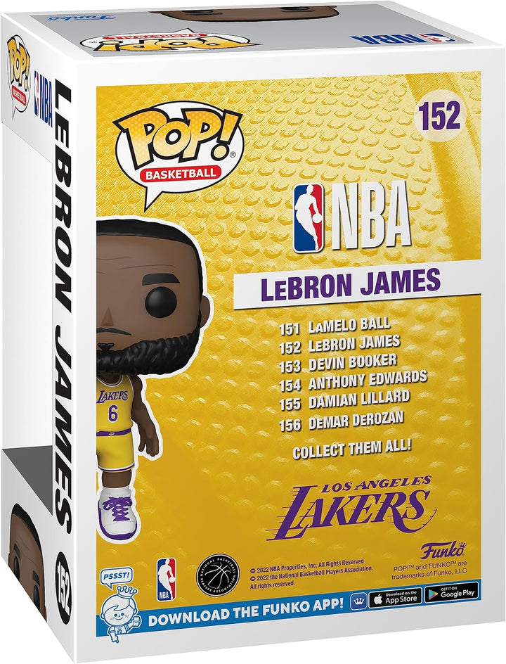 Funko Pop! NBA: Lakers - Lebron James #6 - Vinyl-Sammelfigur - Geschenkidee - Offizielle Handelsware
