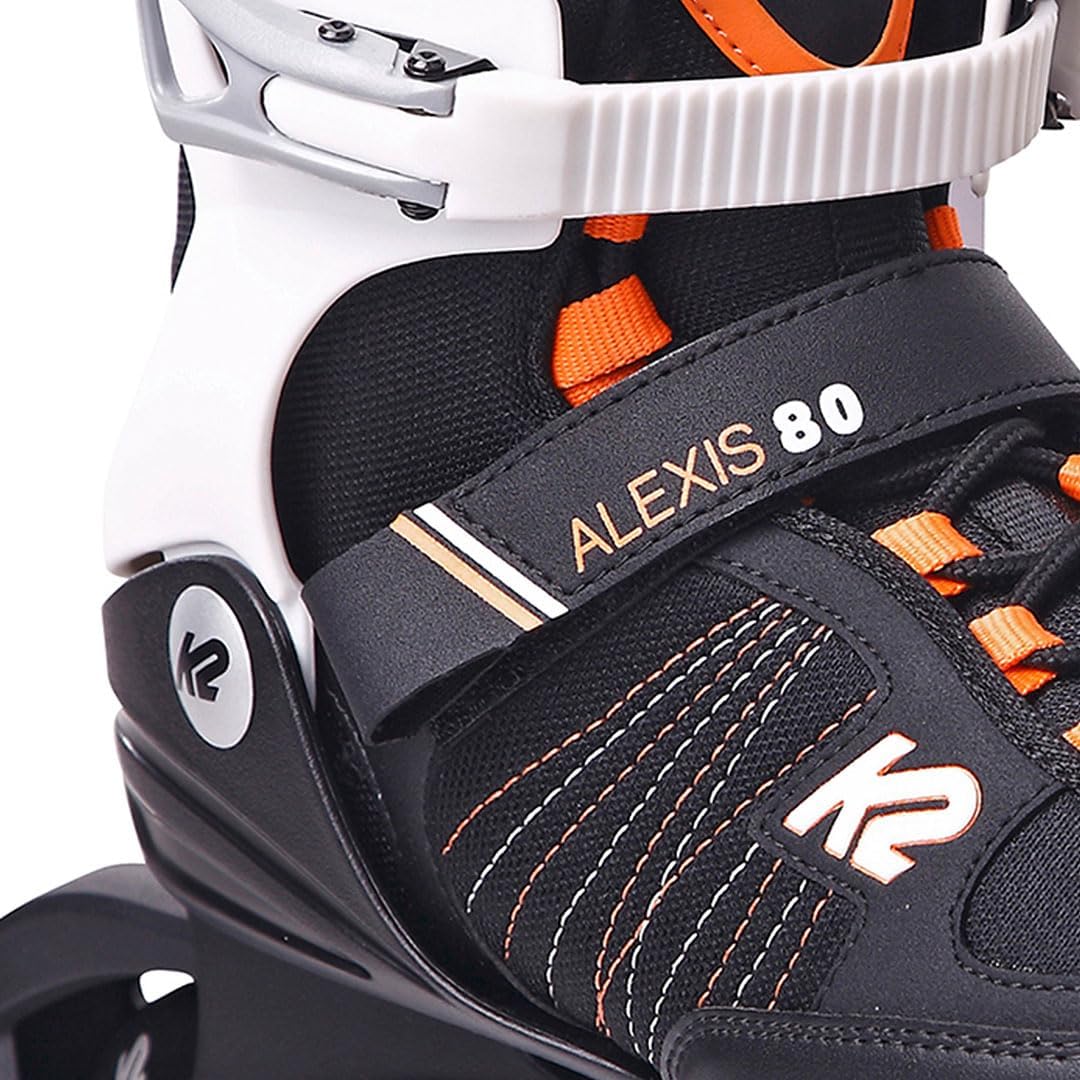 K2 Skates Damen Inline Skates ALEXIS 80, black - orange, 30E0874.1.1.060