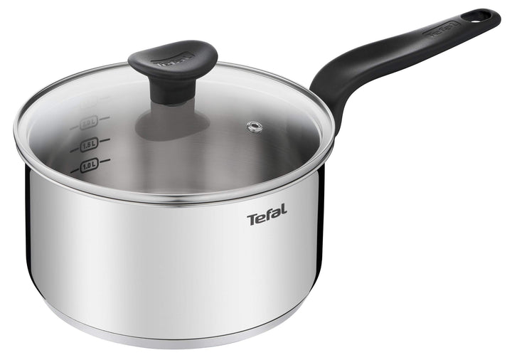 Tefal Primary Kochtopf, Edelstahl, 20 cm, 3 l + CV