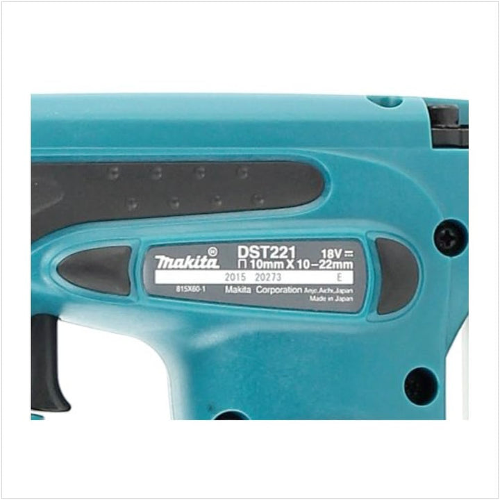 Makita DST 221 Z Akku Tacker 18 V 10 x 10-22 mm Solo - ohne Akku, ohne Ladegerät