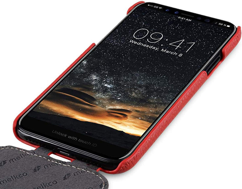 Hülle passend für Apple iPhone 11 (6,1 Zoll), Handyhülle mit beschichtetem Leder, Flip-Case, Schutzh