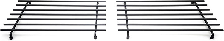 simplywire – Untersetzer – 2er-Pack – Hitzebeständig – Küchenarbeitsplattenschutz – Gross – Schwarz,