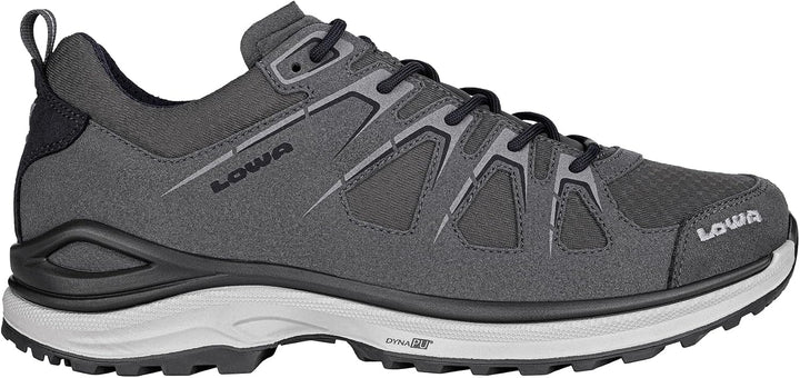 LOWA Innox EVO GTX LO Unisex Wanderschuh Outdoor Goretex 41 EU Grau Kombiniert, 41 EU Grau Kombinier