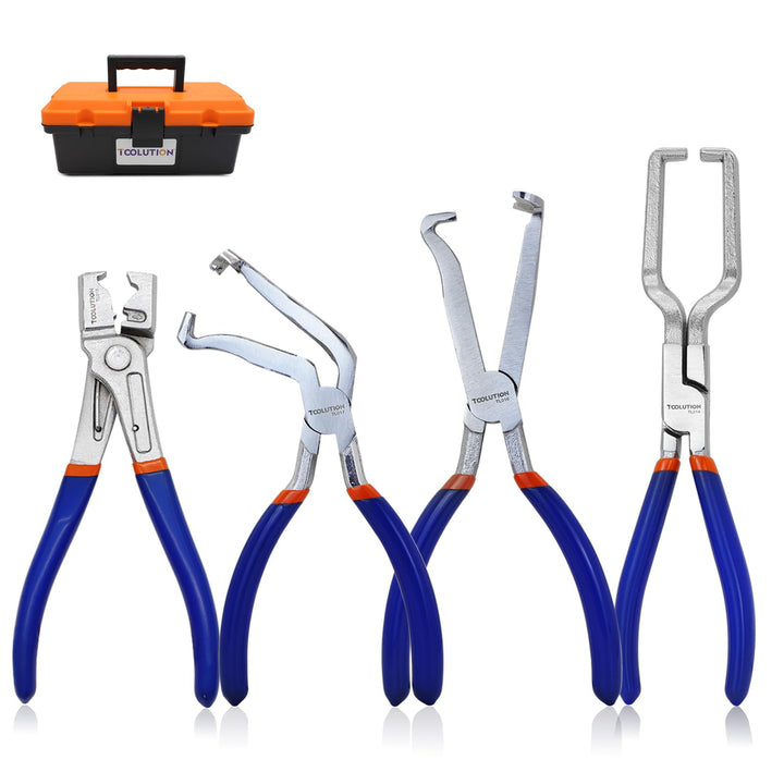 Electrical Disconnect Pliers Kit 4 Piece Set – Auto Electrical Connector Pliers Fuel Line Disconnect