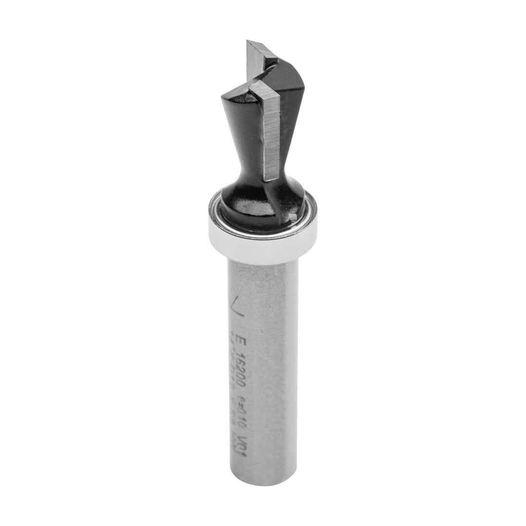 ENT 16200 Gratfräser HW, Schaft (S) 8 mm, Durchmesser (D) 12 mm, NL 12 mm, E 14°, SL 32 mm, mit Kuge
