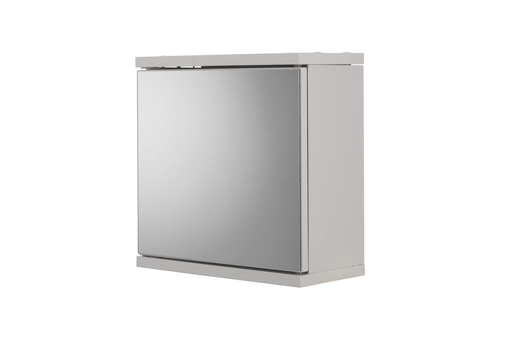 Croydex Spiegelschrank mit 1 Tür, MDF, FSC-zertifiziert, weiss, Weiss