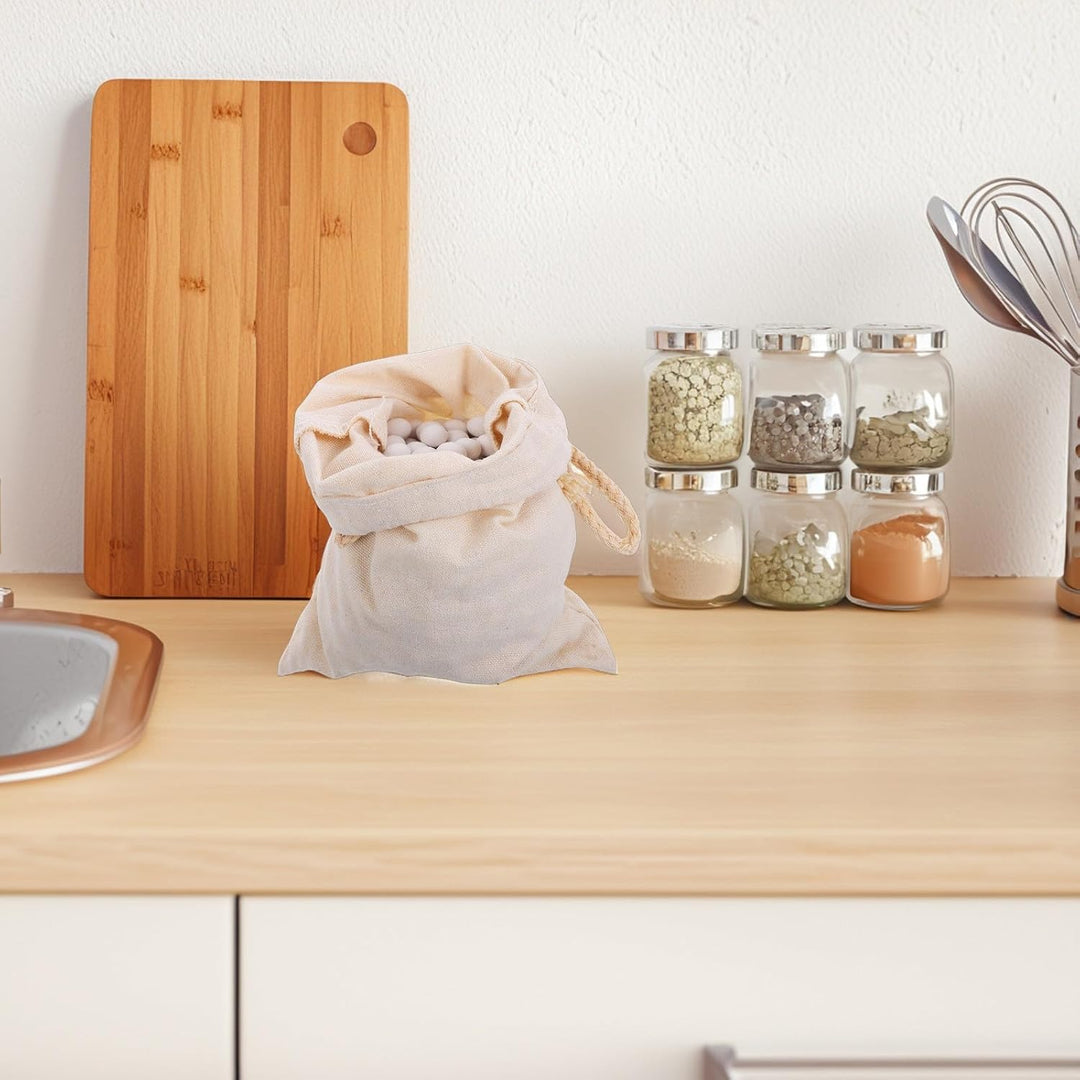 GALPADA 1 Set Keramik-Backsteine mit Beutel – Wiederverwendbare Perlen zum Blindbacken von Kuchen