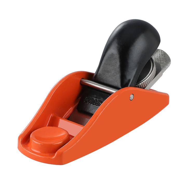 JORGENSEN Mini Holzhobel, Mini-Handhobel für präzise Holzbearbeitung, Ideal zum Trimmen, Polieren un