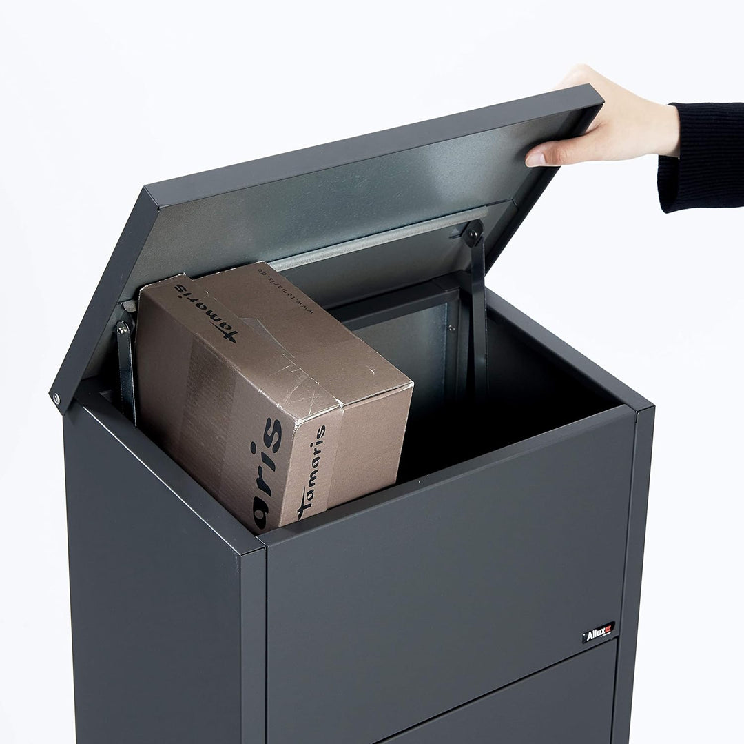 Allux 600 AN Ruko Schloss F54607 Briefkasten gross XXL 1050 x 380 x 230 mm Anthrazit