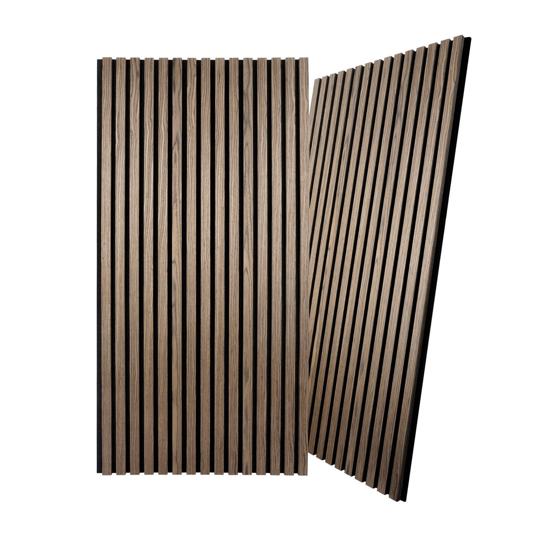 2 Holz-Schallwandpaneele, 120 * 60cm Holzlatten-Akustikpaneele Schallabsorbierend, Lärmdämpfende Pan