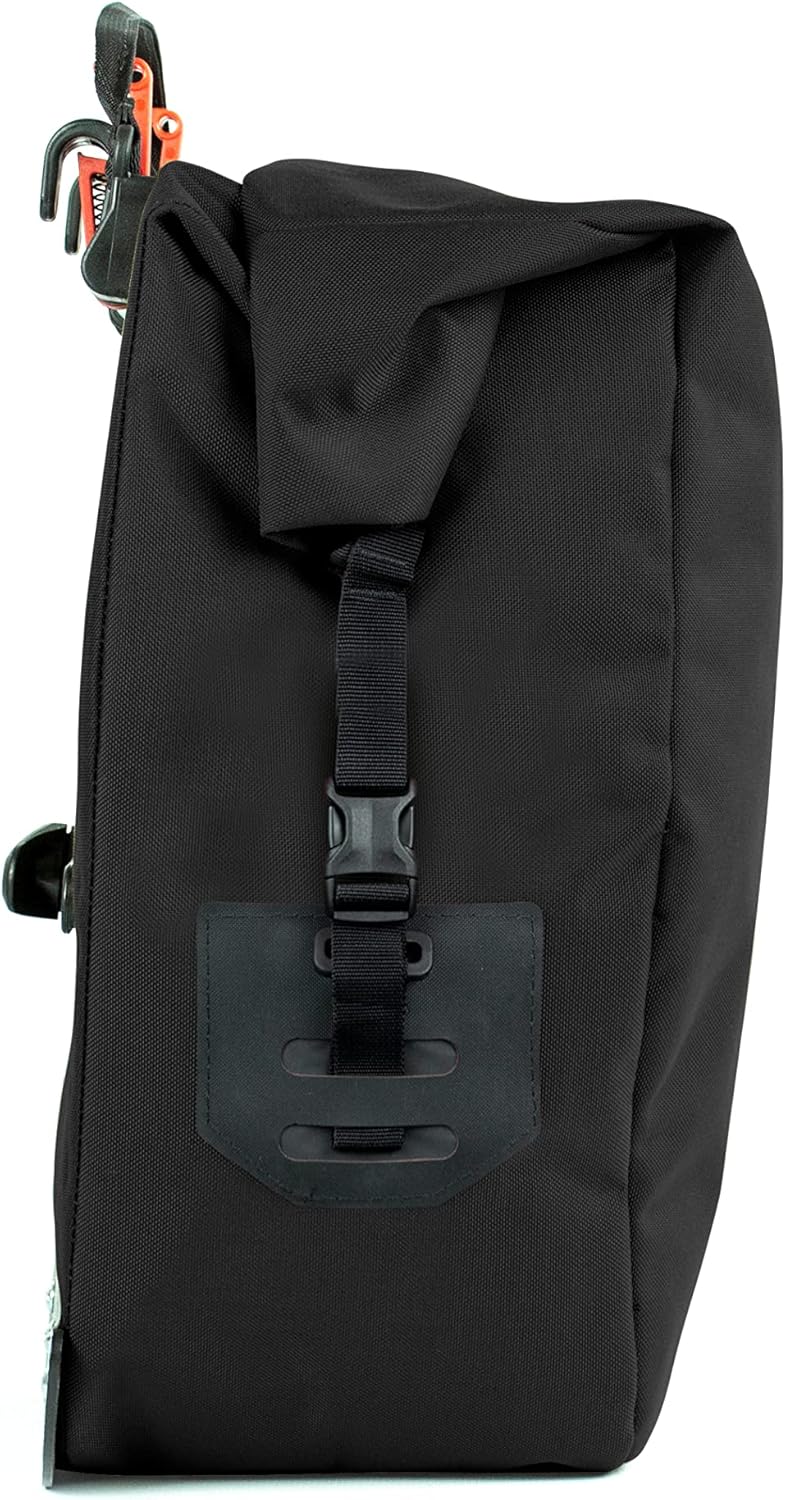 RESTRAP Panier Fahrradtasche Klickfix 13L/22L, wasserdicht L Schwarz, L Schwarz