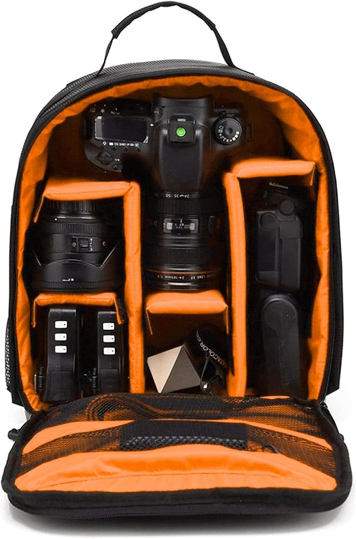 Wasserdichter Kamerarucksack | DSLR-Kamerarucksack - Fototasche Regenschutz Rucksack mit grosser Kap