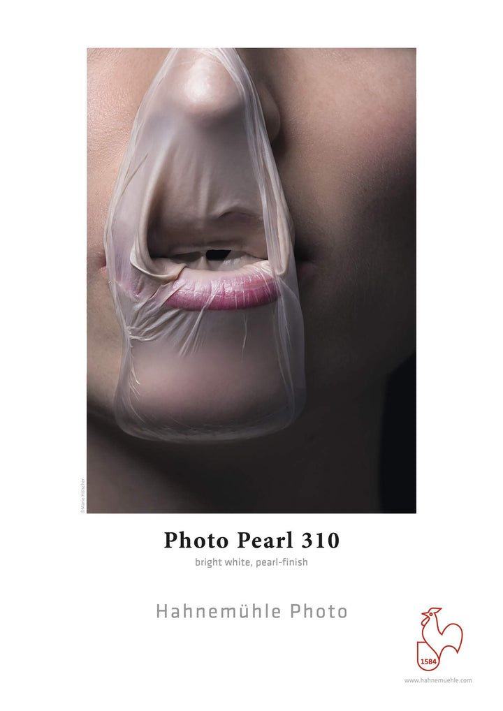 Hahnemühle 10641963 Photo Pearl Papier, 310 g/m², DIN A2, 420 x 594 mm, hellweiss, 420 x 594 mm