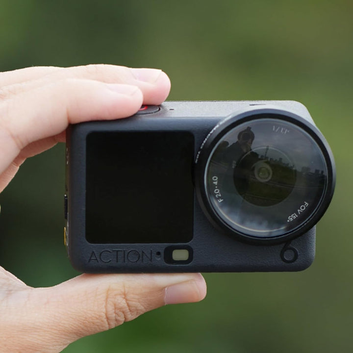 Mikroobjektiv für DJI Osmo Action 6, 15X Micro Lens Makro Linse Filter Objektiv Zubehör für DJI Osmo