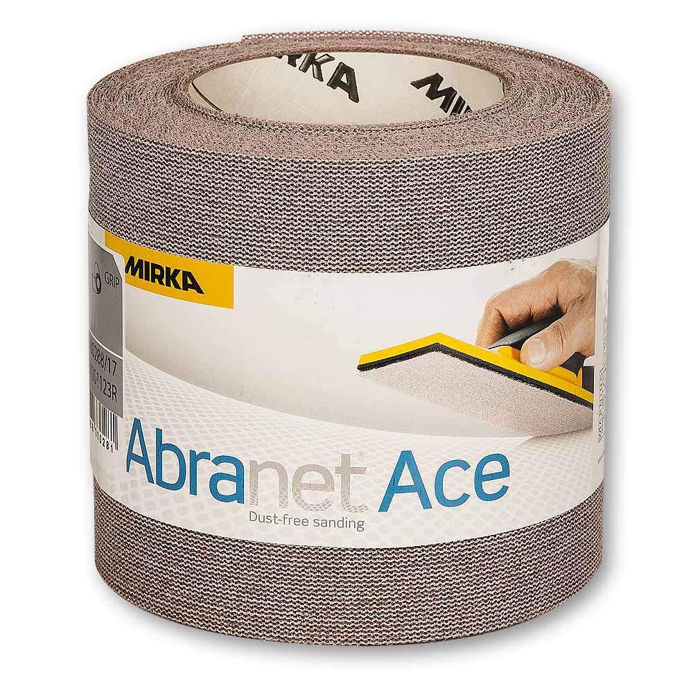 MIRKA AC5BY001183R Abranet ACE x 10 m Grip Rolle P180, 115 mm