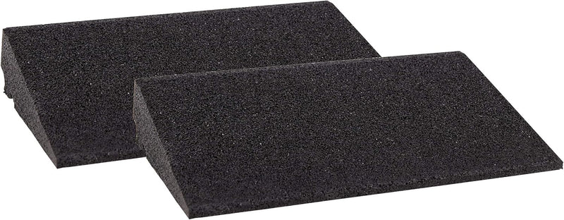 Bordsteinrampe Gummi LxBxH: 400x250x70 mm Set = 2 Stück schwarz (Rampe Gummikeil Rollstuhlrampe Auff