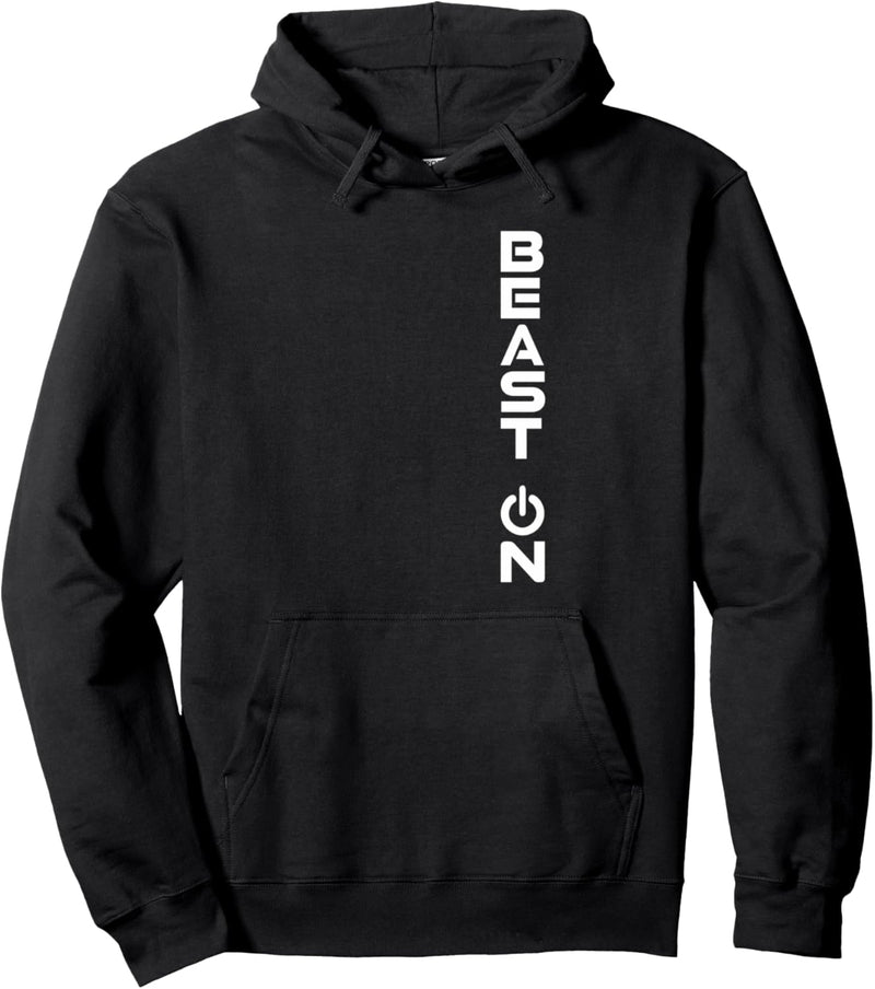 BEAST ON | BeastON | GYM Motivation Fitness Sprüche Pullover Hoodie