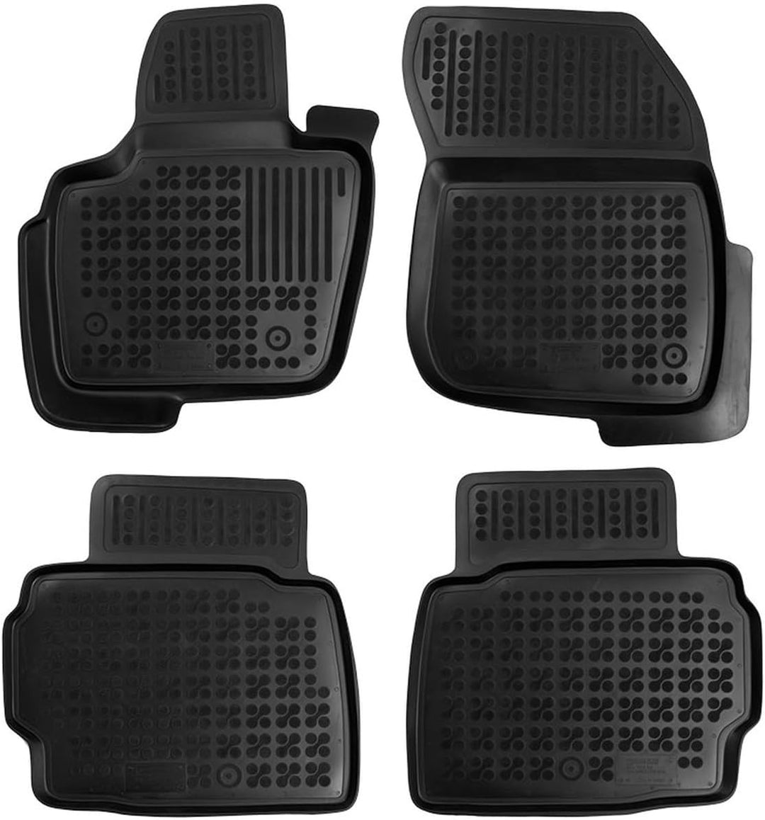 AZUGA Hohe Gummi Fussmatten passend für Ford Mondeo ab 2/2015 AZ10300266 Automatten Gummimatten