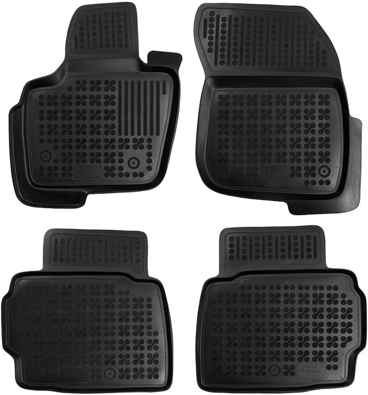 AZUGA Hohe Gummi Fussmatten passend für Ford Mondeo ab 2/2015 AZ10300266 Automatten Gummimatten