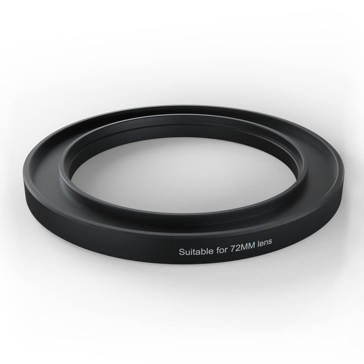 TILTA Step Up Objektivadapterring 72 mm für Tilta Mirage Matte Box Kamera Objektiv Filter Adapter Ri