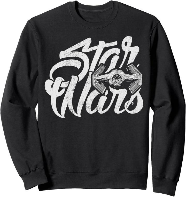 Star Wars TIE Fighter Graffiti Text Sweatshirt