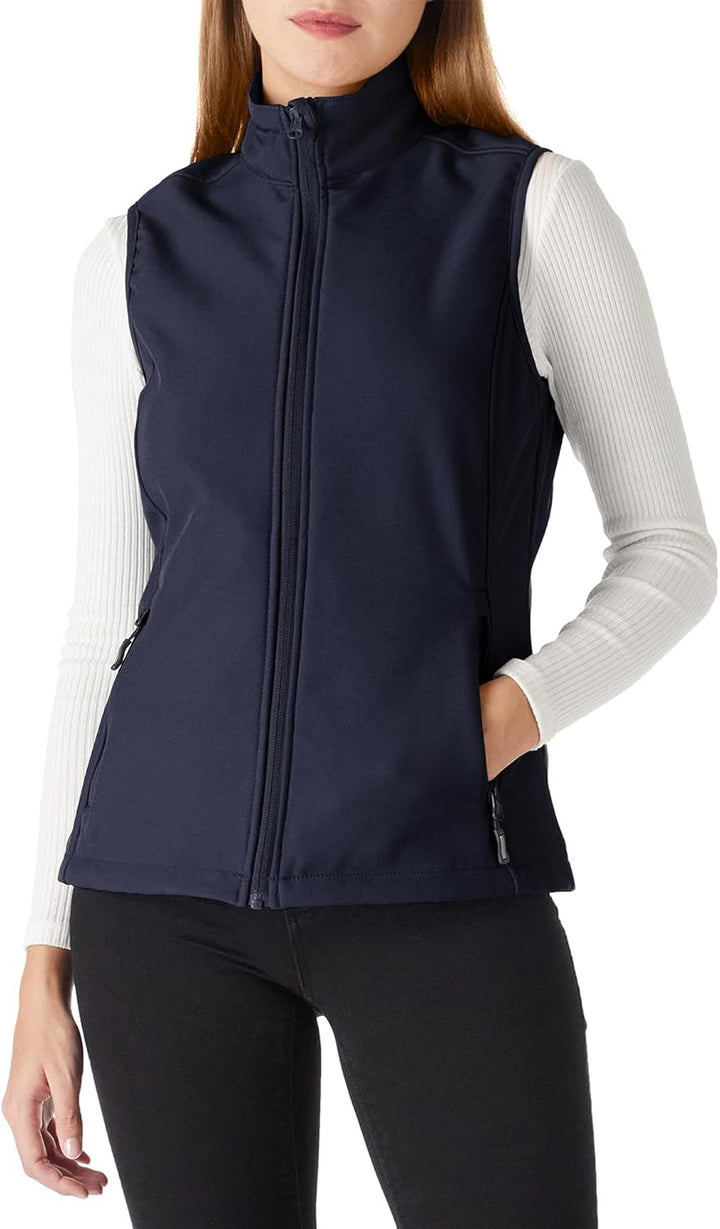 Outdoor Ventures Damen Sport Softshell Weste Leichte Ärmellose Jacke Frauen Gilets Winddicht Warm Fl