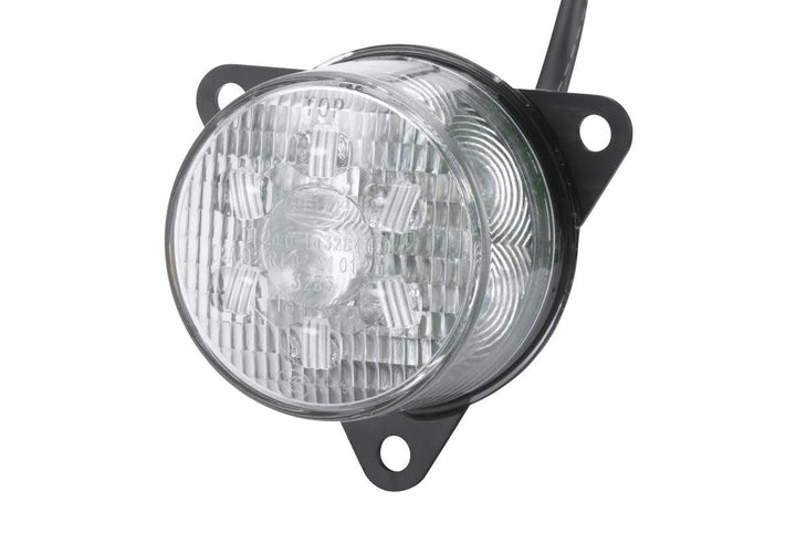 HELLA - Blinkleuchte - LED - 24V - Anbau/geschraubt - Lichtscheibenfarbe: glasklar - Kabel: 500mm -