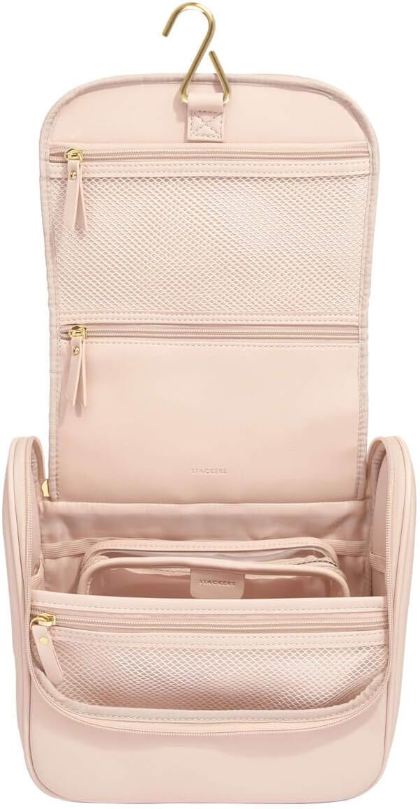 Stackers | aufhängbarer Kulturbeutel, Blassrosa (Blush Pink), Blush Pink