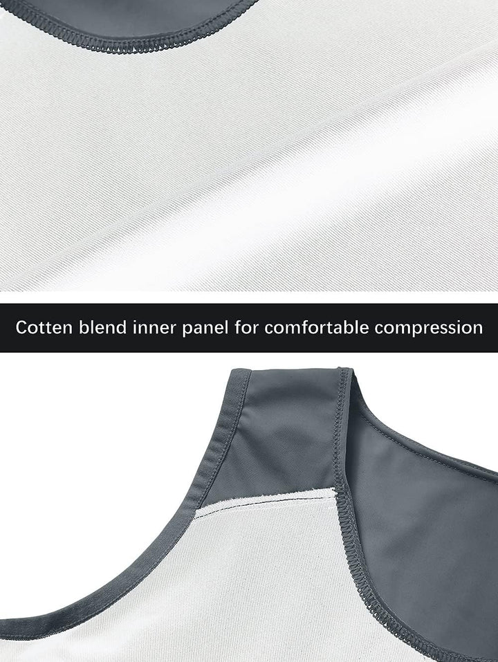 Idtswch Chest Binder for Transgender FTM Binder Compression Tomboy Trans Bandage Bra Cosplay Underwe