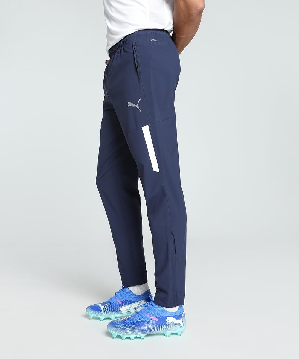 PUMA Herren Pants Teamliga Sideline Pants S Peacoat-puma Black-puma White, S Peacoat-puma Black-puma