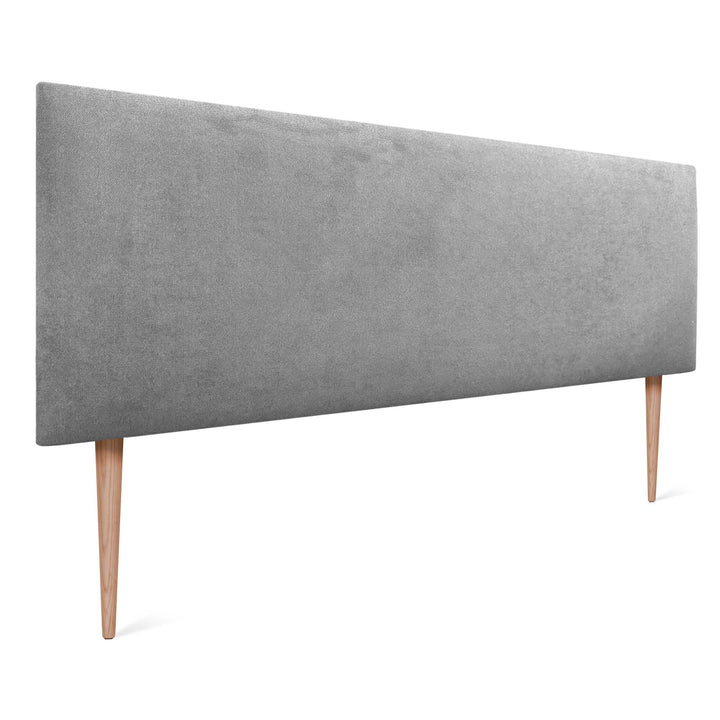 DHOME Kopfteil aus Kunstleder oder Stoff AQUALINE Glattes gepolstertes Kopfteil Luxusbett Kopfteil (