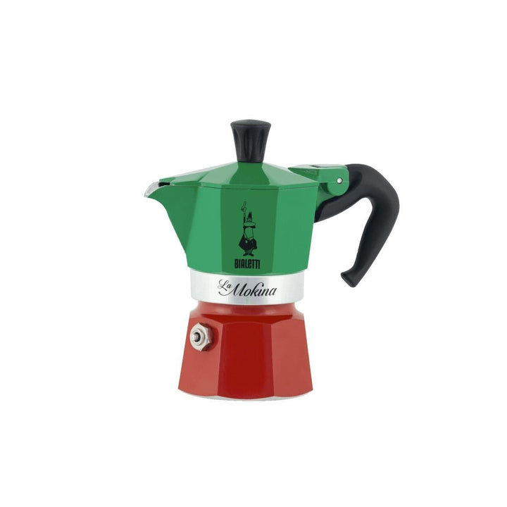 Bialetti Espressokocher-5650 Grün,Rot,Weiss One Size Single