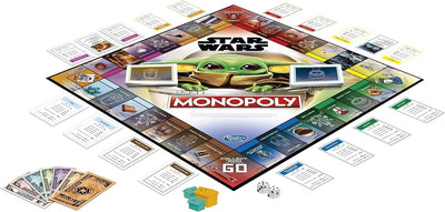 Monopoly: Star Wars The Child Edition Board Game for Families and Kids Ages 8 and Up, Featuring The