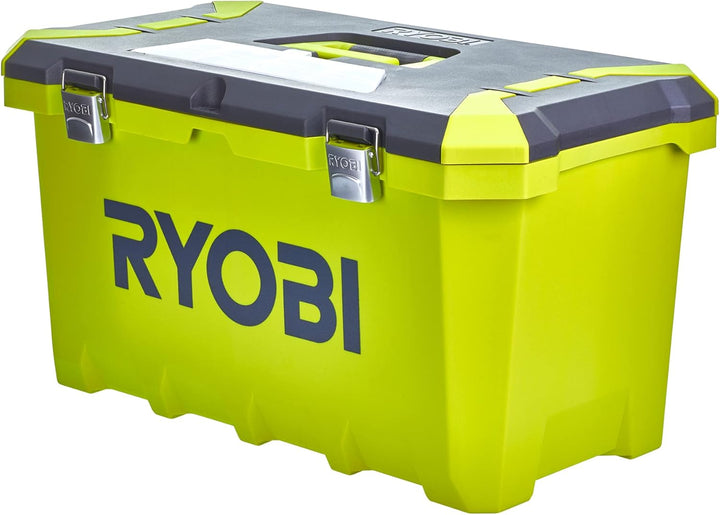 RYOBI Werkzeugkoffer RTB22INCH, 56 L Fassungsvermögen, mit Organizer-Fach, Metallverschlüsse, gummie
