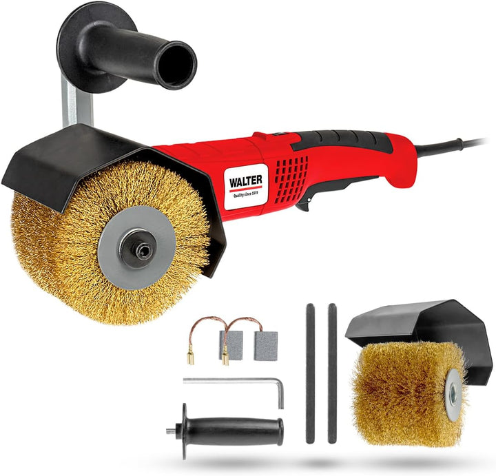 WALTER Bürstenschleifer 1300W – Leistungsstarker Walzenschleifer, Schleifmaschine für Aussenrenovier