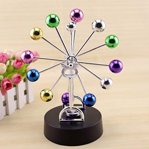 EBTOOLS Perpetuum Mobile, Physik Mechanik Science Toys, Art Asteroid, Revolving Ball Rotation Perpet