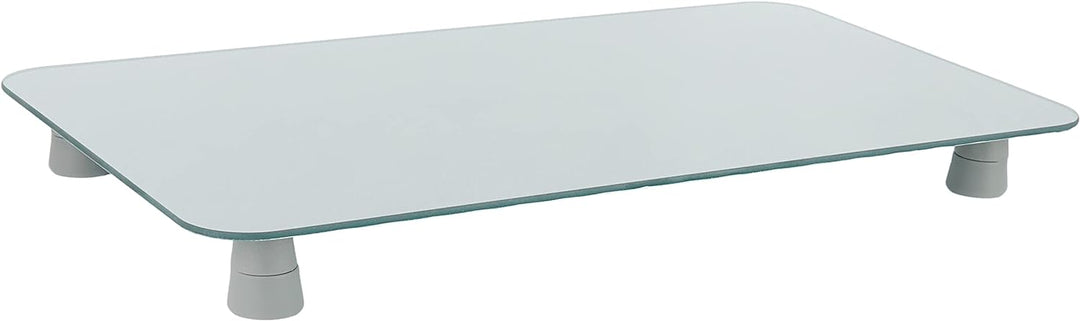WENKO Herdabdeckplatte Universal Silber, 2er Set Herdabdeckung für alle Herdarten, Gehärtetes Glas,