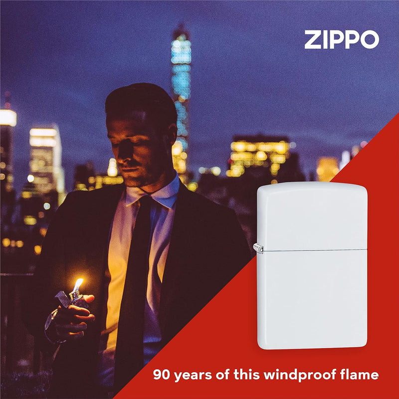 Zippo Feuerzeug, White Matte, White Matte