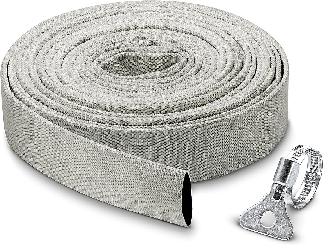Kärcher Gewebeschlauchset 1, 1/4 Zoll (10 m) & 2.997-201.0 Vorfilter (geeignet für Tauchpumpen, klei