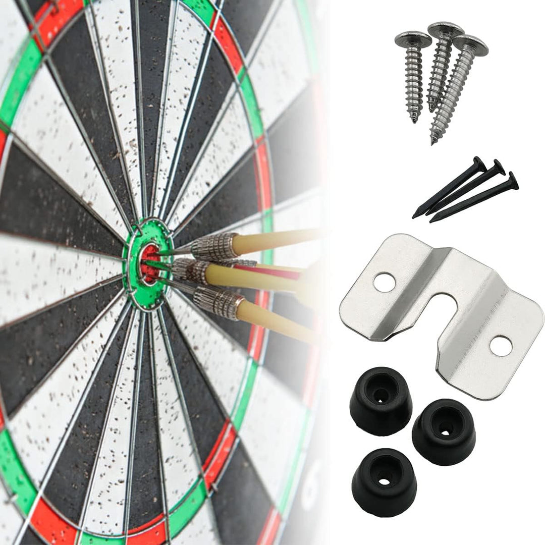 Dartscheiben-Halterungs-Set, Hardware-Zubehör, Wandaufhängung, tragbares Dartscheiben-Set mit Pads u