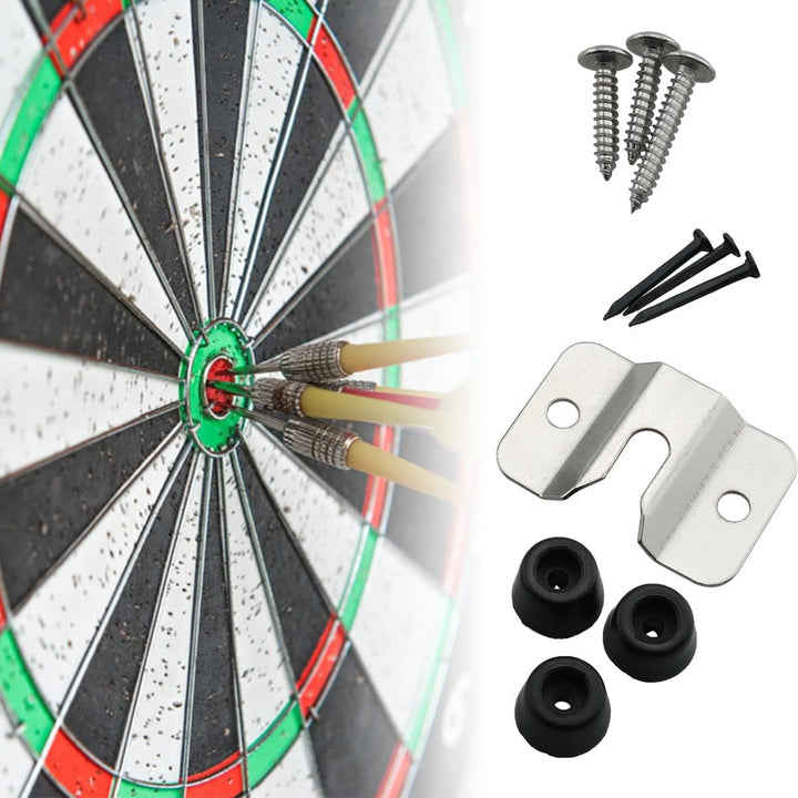 Dartscheiben-Halterungs-Set, Hardware-Zubehör, Wandaufhängung, tragbares Dartscheiben-Set mit Pads u