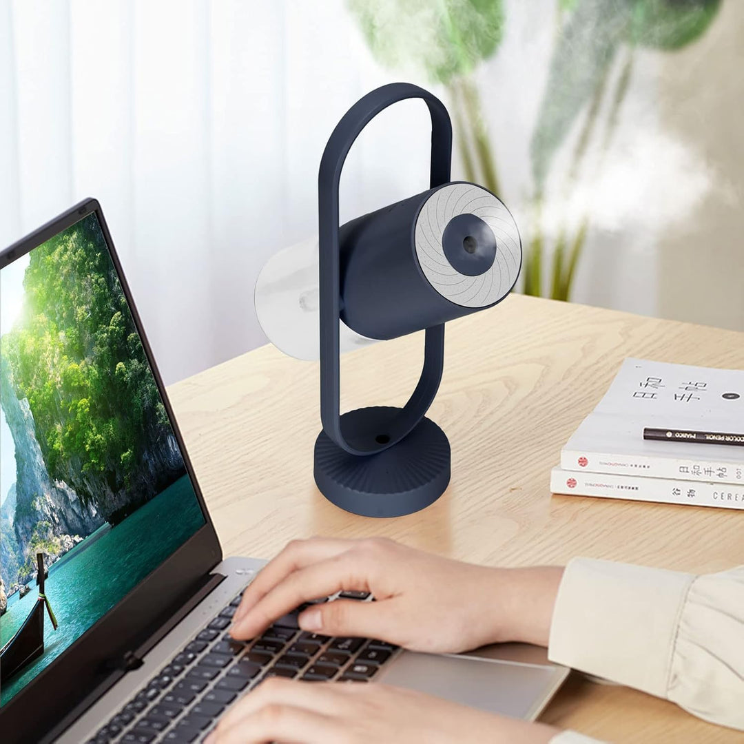 Tragbarer Mini-Luftbefeuchter, Kleiner Luftbefeuchter Mit Kühlem Nebel Für Schlafzimmer Mit um 360 G