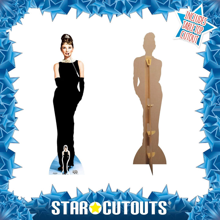 Star Cutouts Pappaufsteller von Audrey Hepburn, Audrey Hepburn