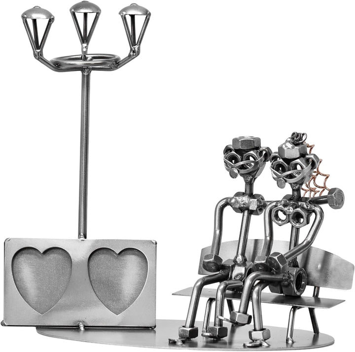 metalman24 Schraubenmännchen Liebespaar Liebe Fotos I Handarbeit I Geschenkidee I Metallfigur I Meta