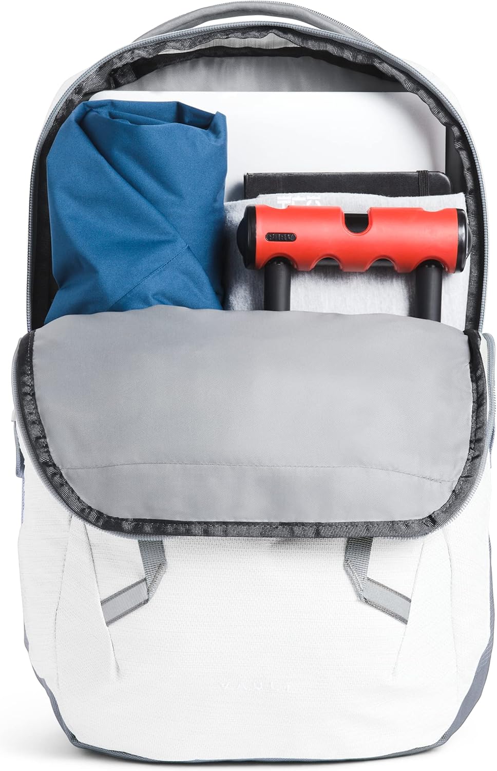 THE NORTH FACE ZAINO NERO Tnf White Metallic Melange/Mid Grey, Tnf White Metallic Melange/Mid Grey