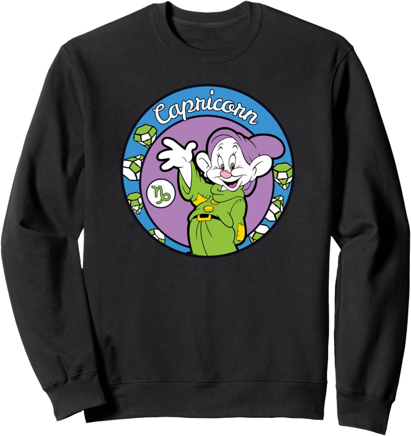 Disney Snow White and The Seven Dwarfs Dopey Capricorn Sweatshirt