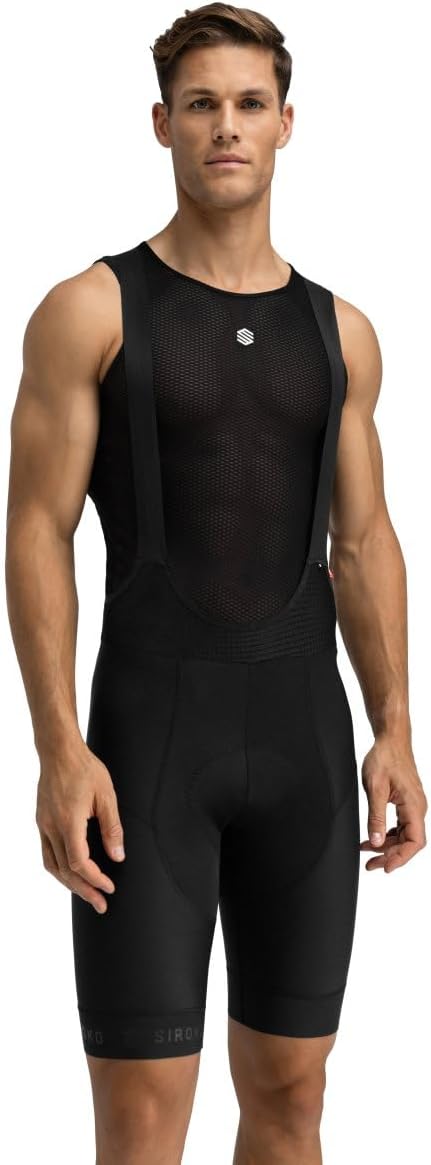 SIROKO - Radsport Trägerhose SRX Pro Elite M Schwarz, M Schwarz