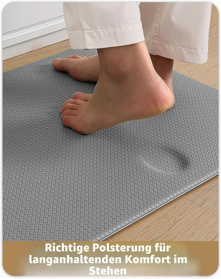 Color G Küchenläufer 2 Stück, küchenteppich waschbar rutschfest, Teppich küche mit Ölfest und Wasser